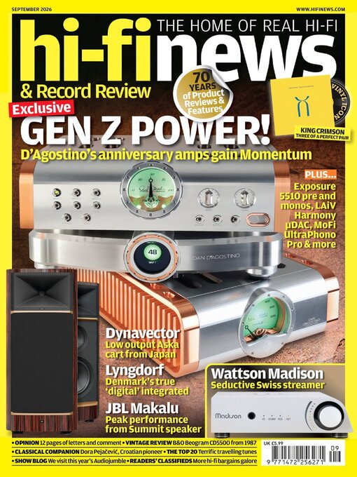 Cover image for Hi Fi News